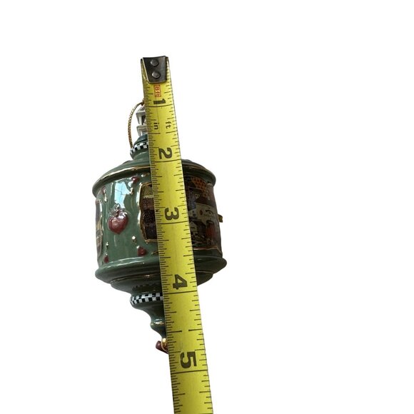 1999 Bradford Edition Charles Wysocki’s 5 inch Peppermint Grove ornament - Picture 4 of 4